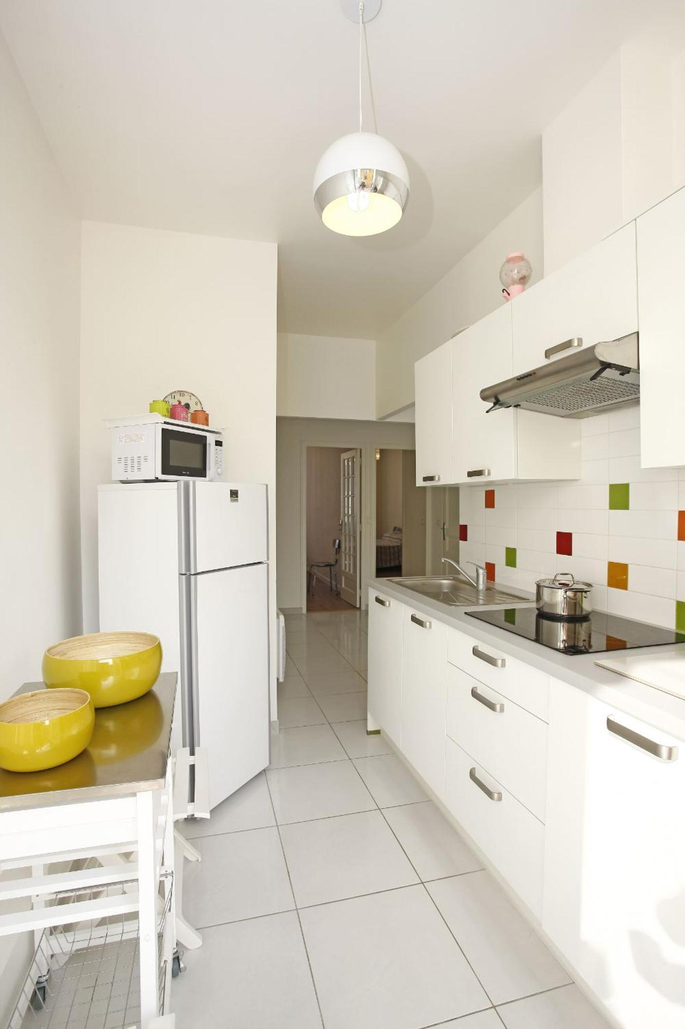 Aigue-Marine - Superbe Appartement Vue Mer 4 Personnes Au Port De Nizza Exterior foto